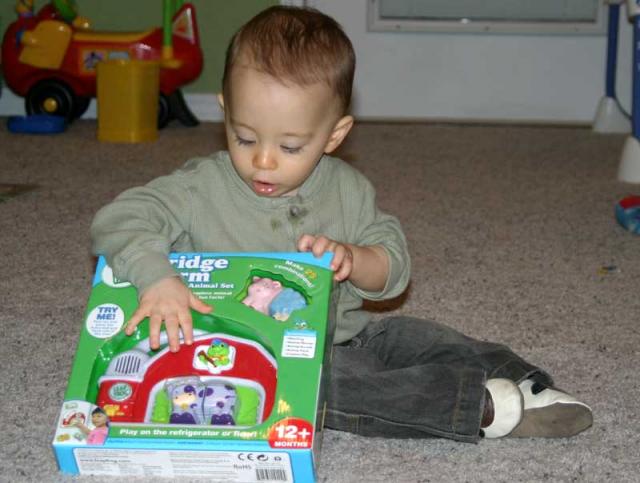 I always wanted a farm for the fridge!