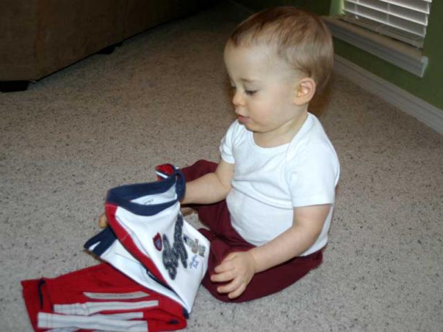 Just what I needed -- a Slugger outfit!