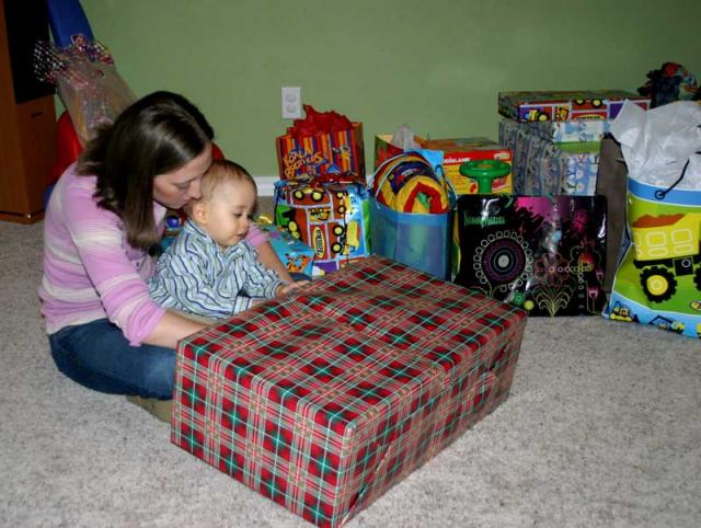 Time to open presents!