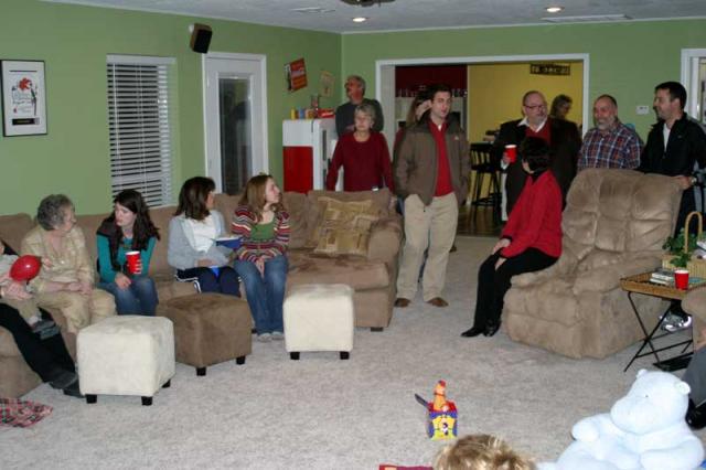 The party crowd