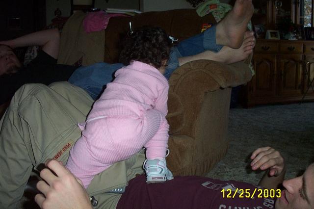 Climbing Over John