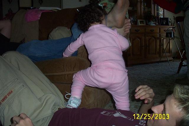 Climbing Over John