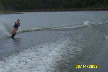 Kelli Skiing