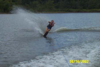 Kelli Skiing