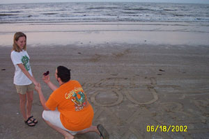 Proposal in the Sand