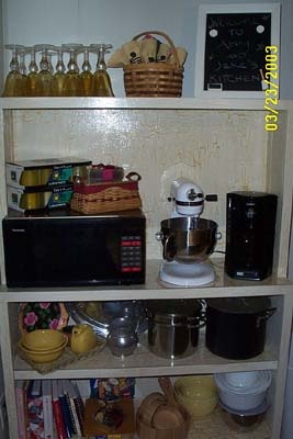 The finished product, all loaded with stuff...