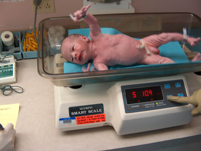 Tyler Graham weighs 5 pounds and 10 ounces!