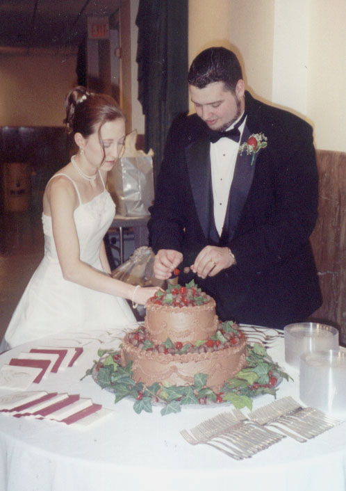Grooms Cake Cutting