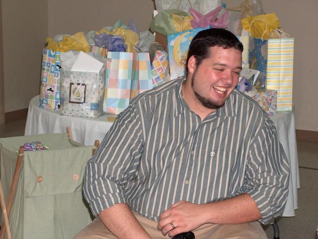 See, men can have fun at baby showers!