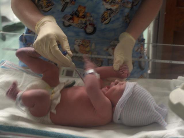 Showing his little temper already!
