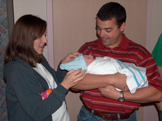Aunt Kelli & Uncle Kevin meet Toren