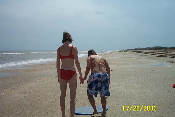 A Skimboard Lesson