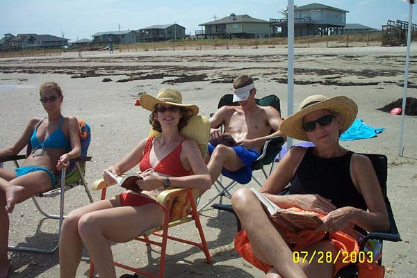 Hanging out at the Beach