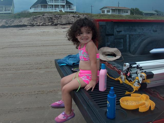 At the Beach with Jill & Ana