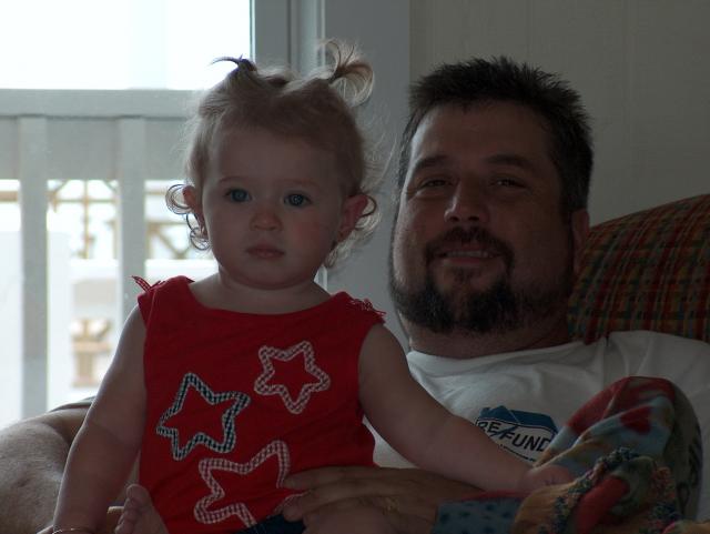 Emmy & her "Paw Paw"