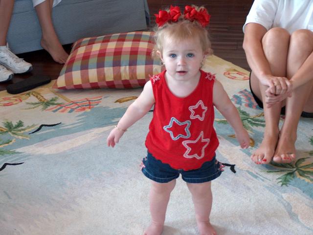 Emily dancing to the "Ya-Ya song"