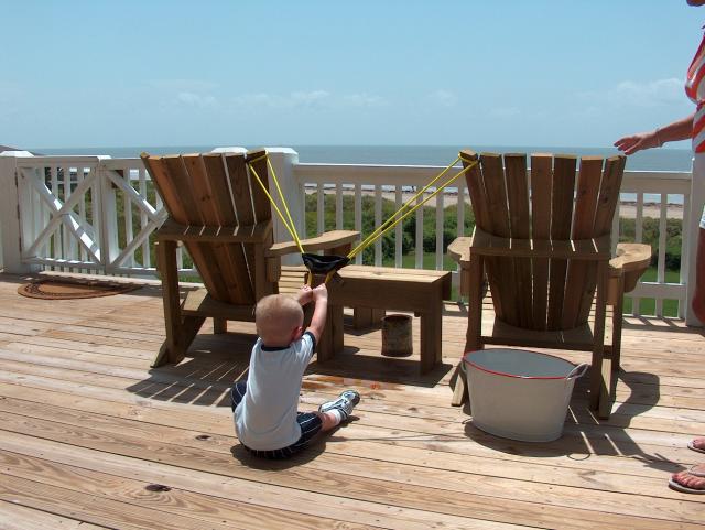 Hmmm, maybe if I start out sitting down... Ahhh, much easier!