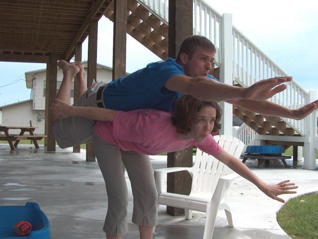 It's a bird, it's a plane, it's Jason & Jenna!