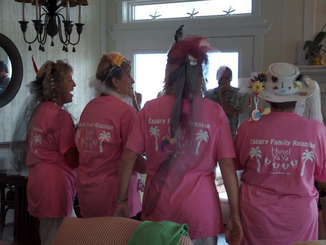 The Ya-Yas really get into their song...