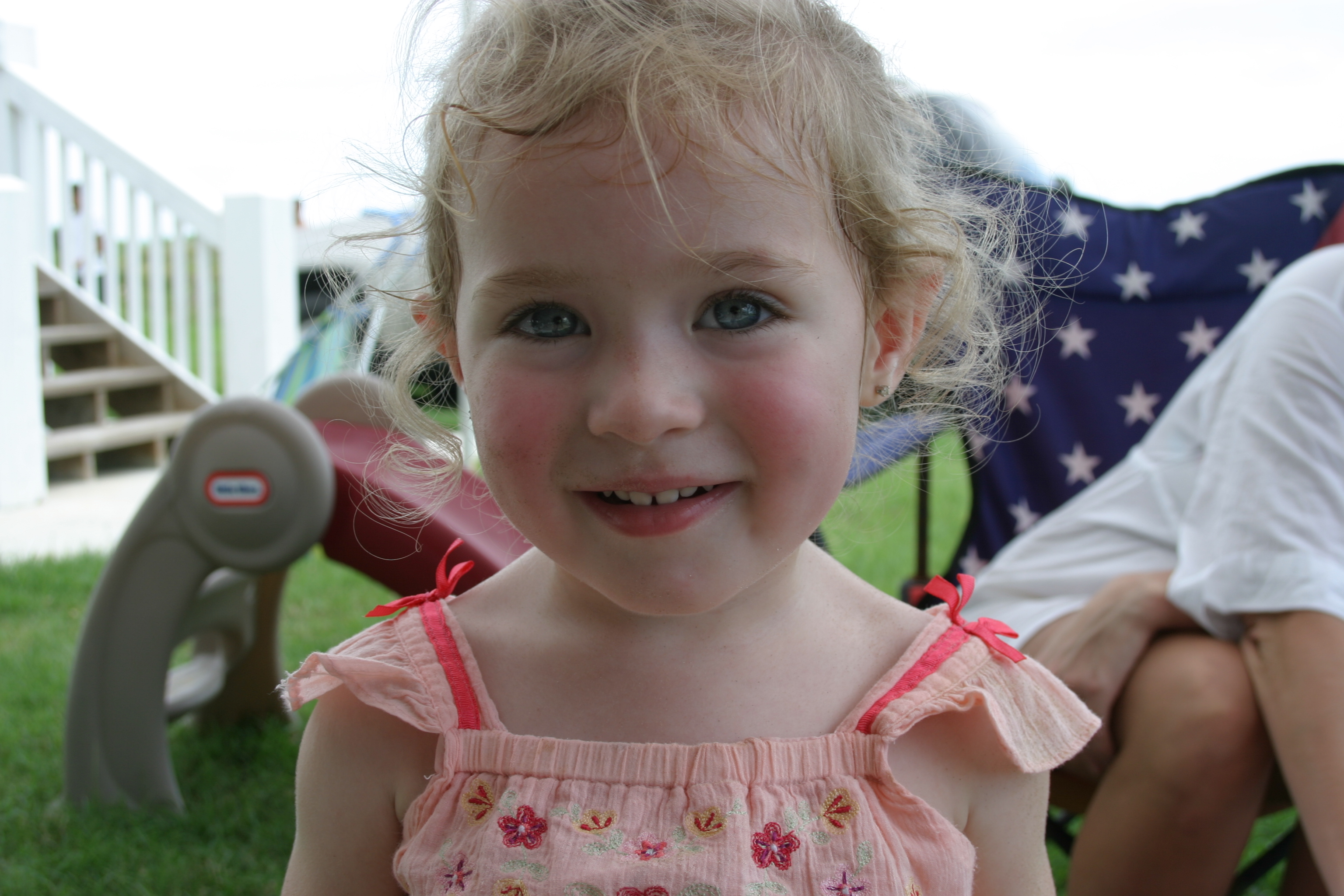 Emily says cheese!