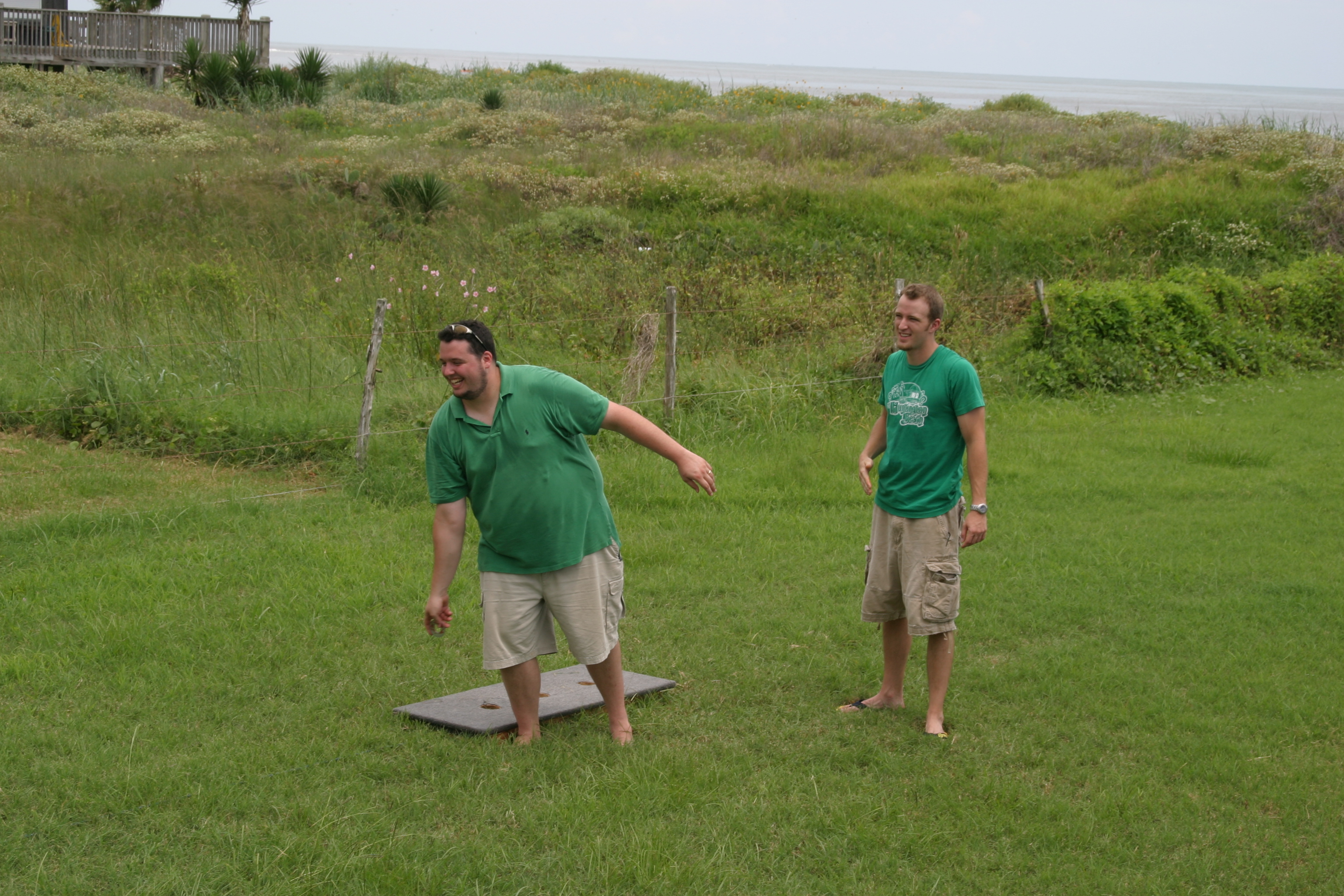 Playing washers