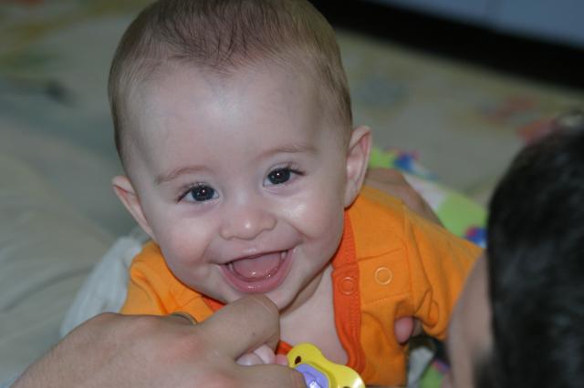 Mid-giggle