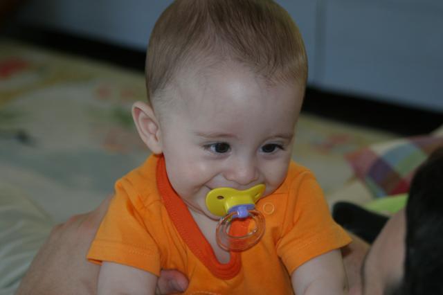 Pacifier smile