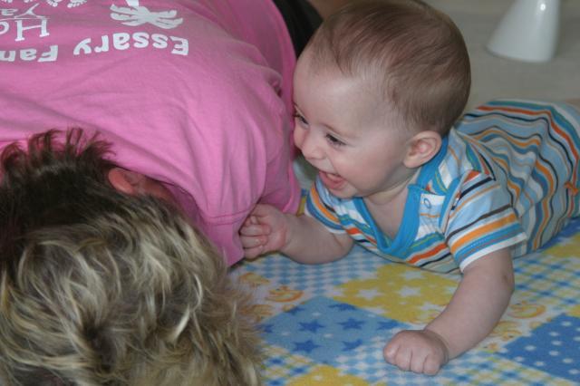 Giggling with Gammy
