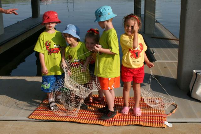 Going crabbing!