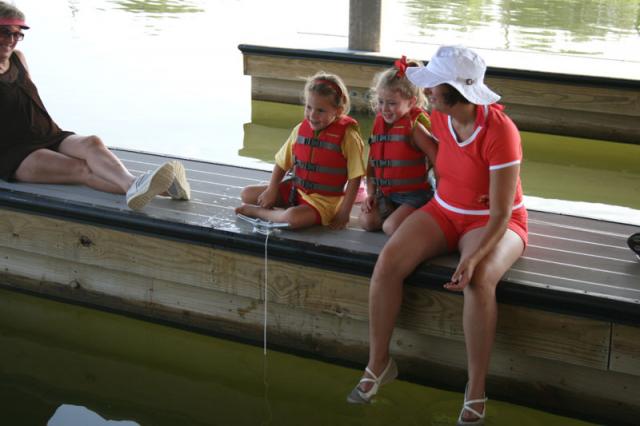 I think the girls were a bit more patient than the boys
