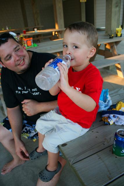 Water break