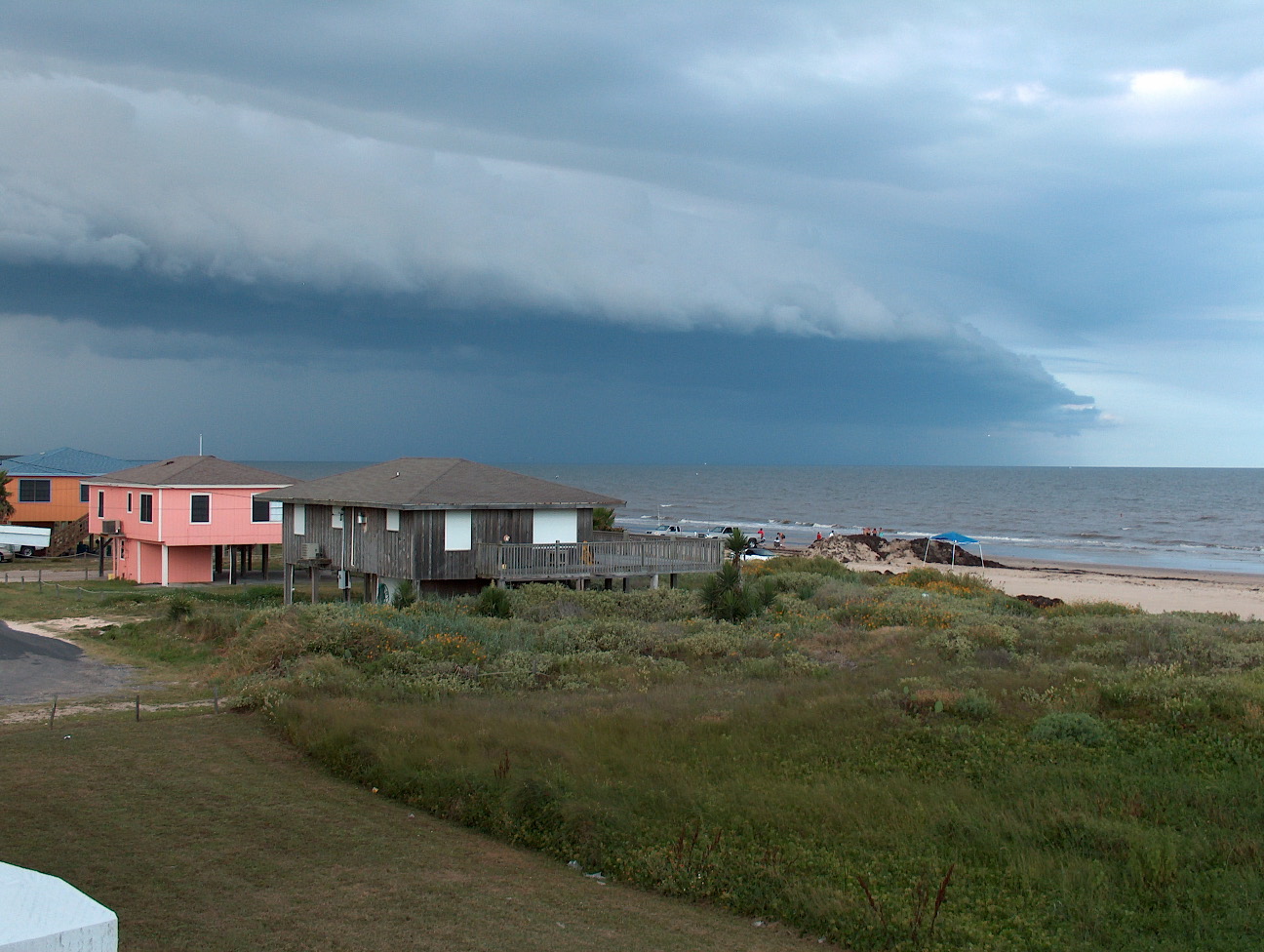 The storm clouds roll in...
