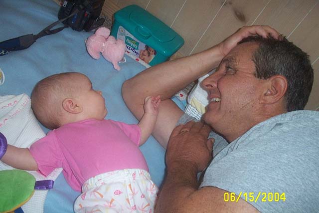 Playing with Uncle Joe