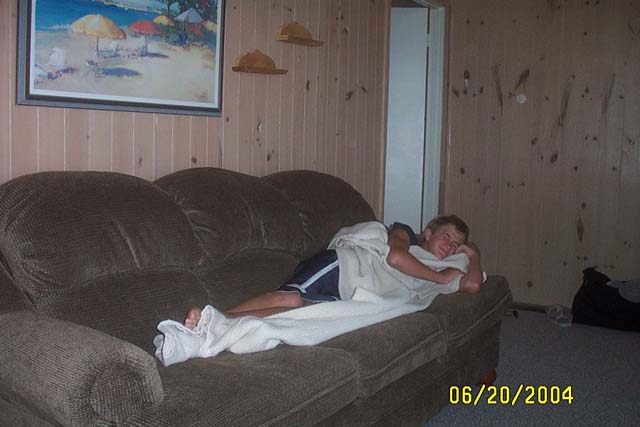 Evan Relaxing
