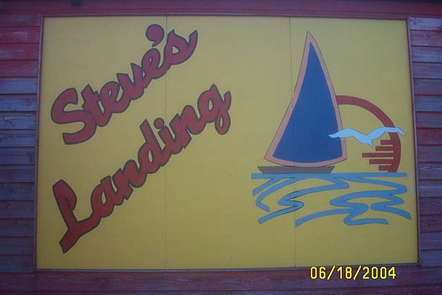 Dinner at Steve's Landing