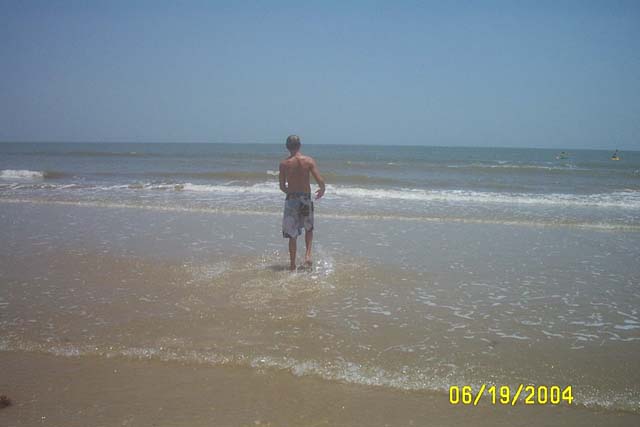 Evan Going Swimming