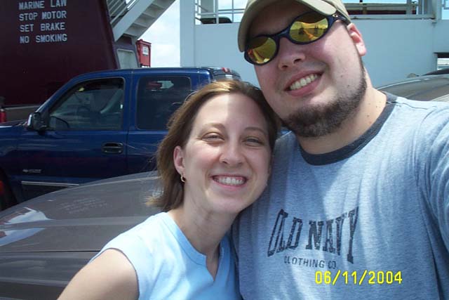 We're on the Ferry!