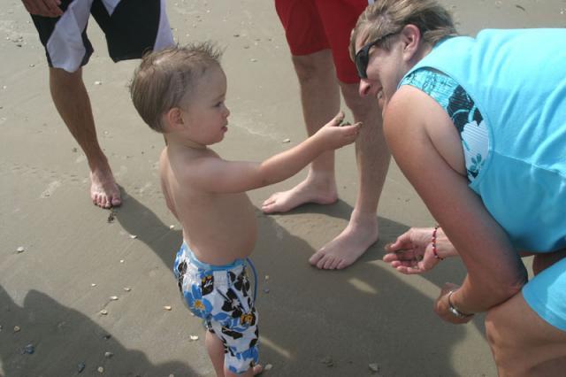 Some sand for you!