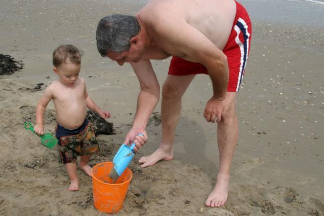 Digging with Papa