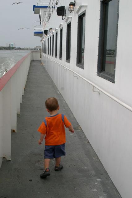 Making his escape