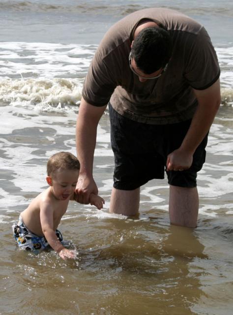 Splash, splash!