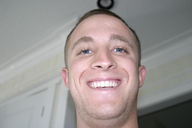 What John always does when he gets ahold of someone else's camera