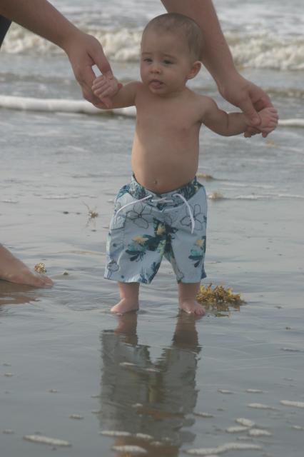 Trying to taste the salt air