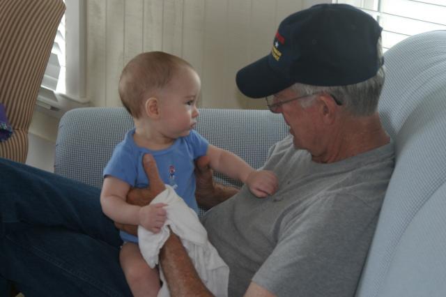 Checking out Uncle Jimmy