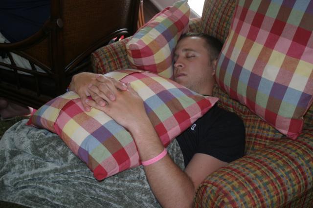 Our sleepy soldier