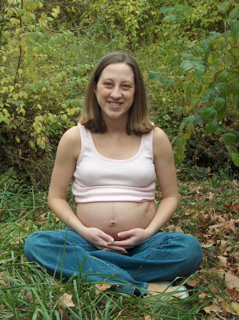 36 Week Photo Shoot - November 27, 2005