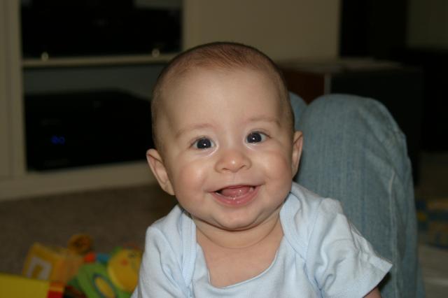 Happy boy! ~ April 11, 2006