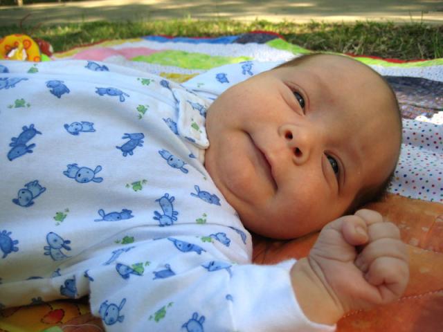 I have a fist! ~ April 22, 2009