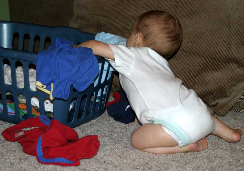 Tyler the laundry destroyer ~ September 19, 2006