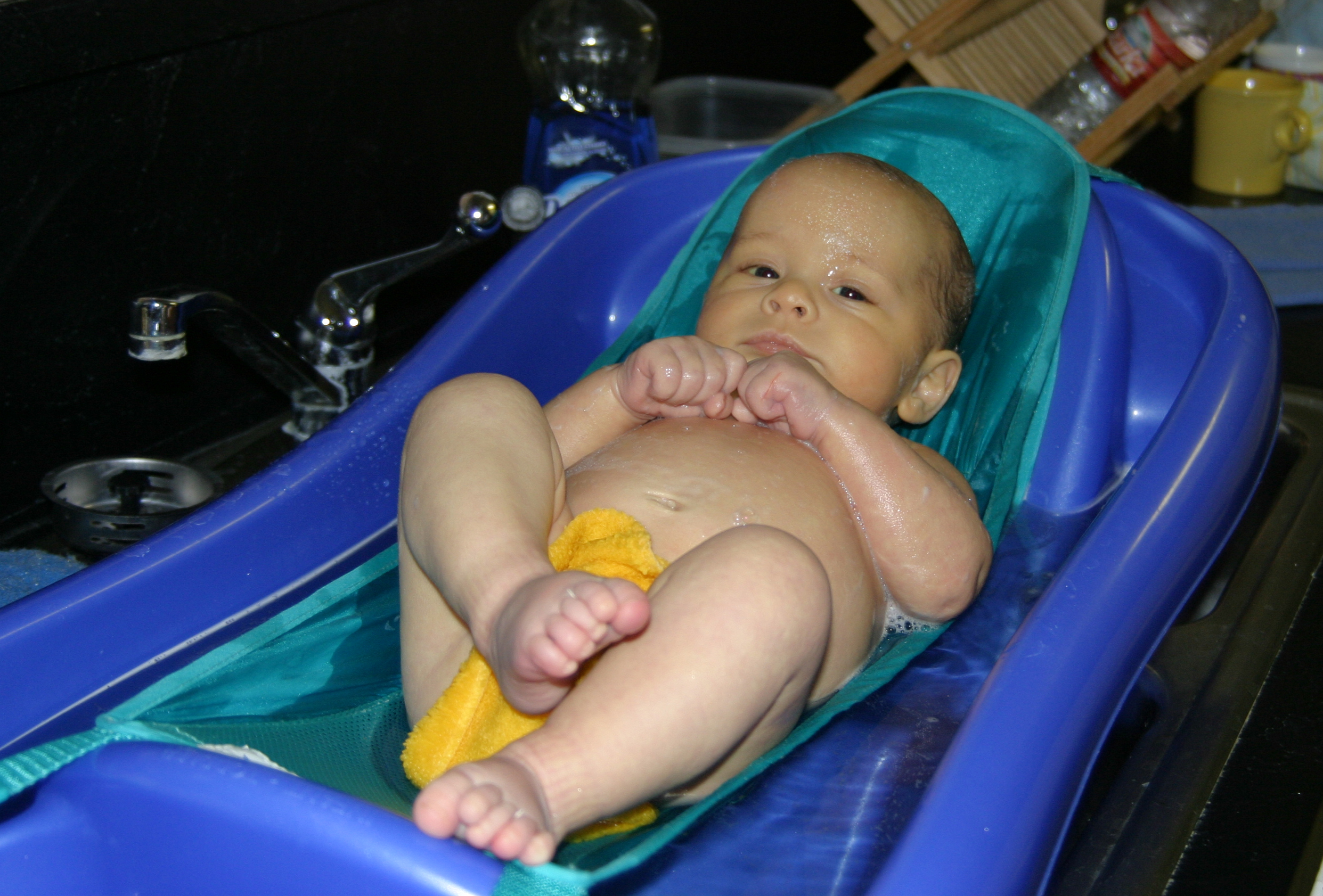 I love baths! ~ February 22, 2006